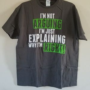 Funny tee, never worn